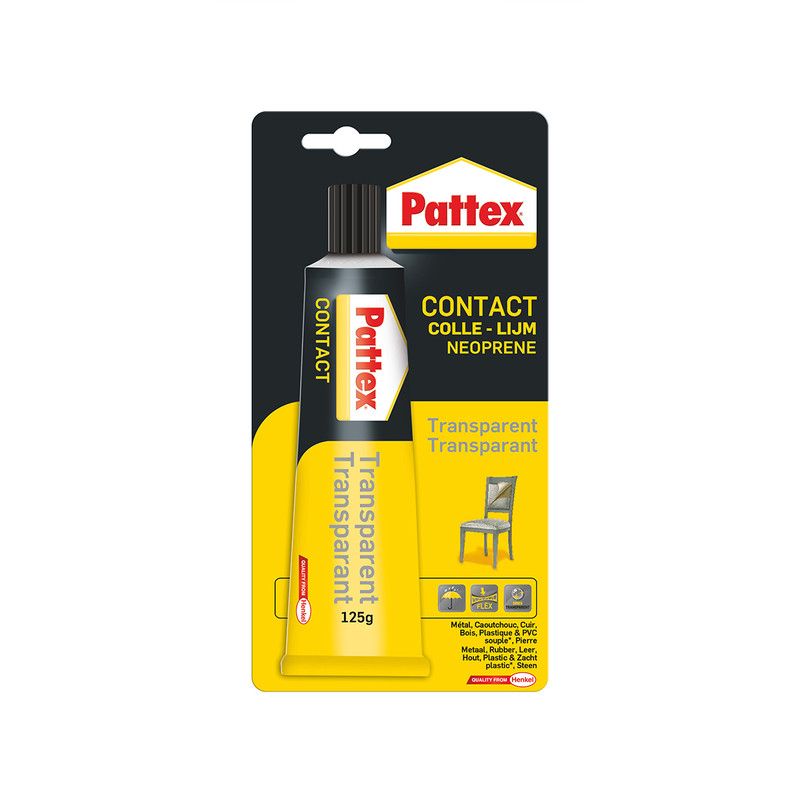 Pattex / Pattex PRO contactlijm transparant