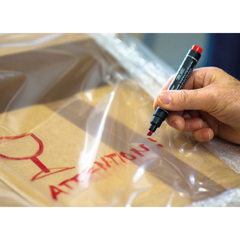 Carton / Pica Classic 521/46 Permanent Marker zwart - beitelpunt