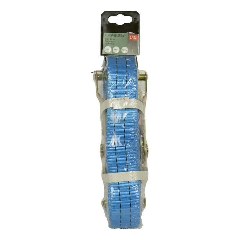 Spanband met ratel/haken
