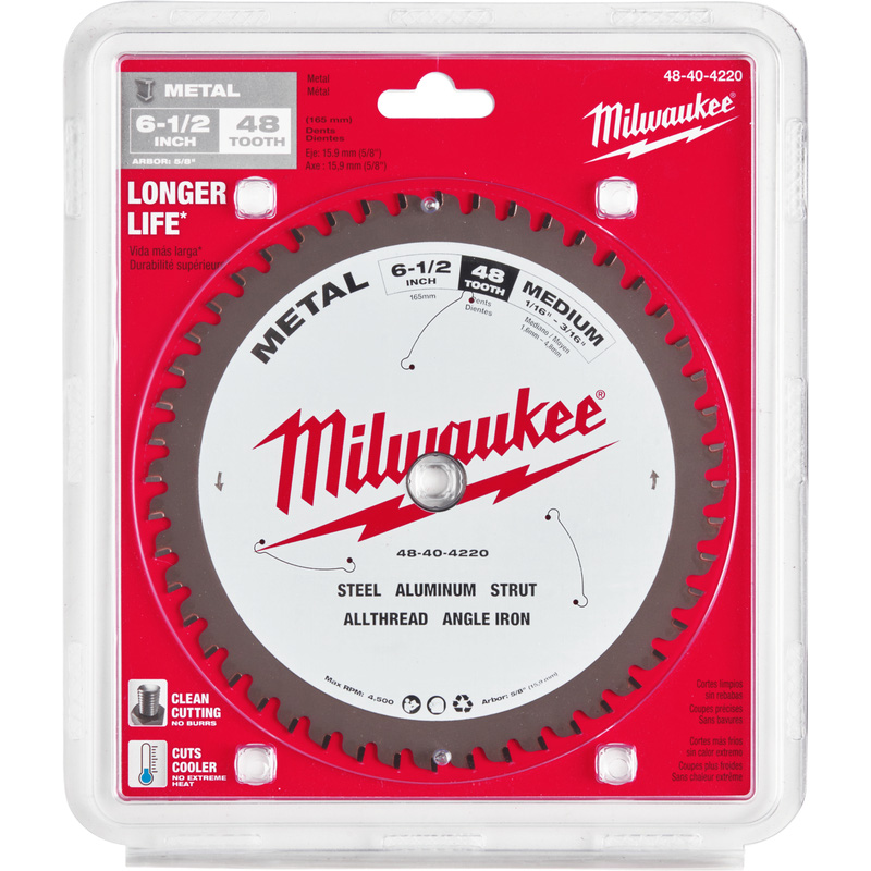 Milwaukee / Milwaukee Cirkelzaagblad metaal