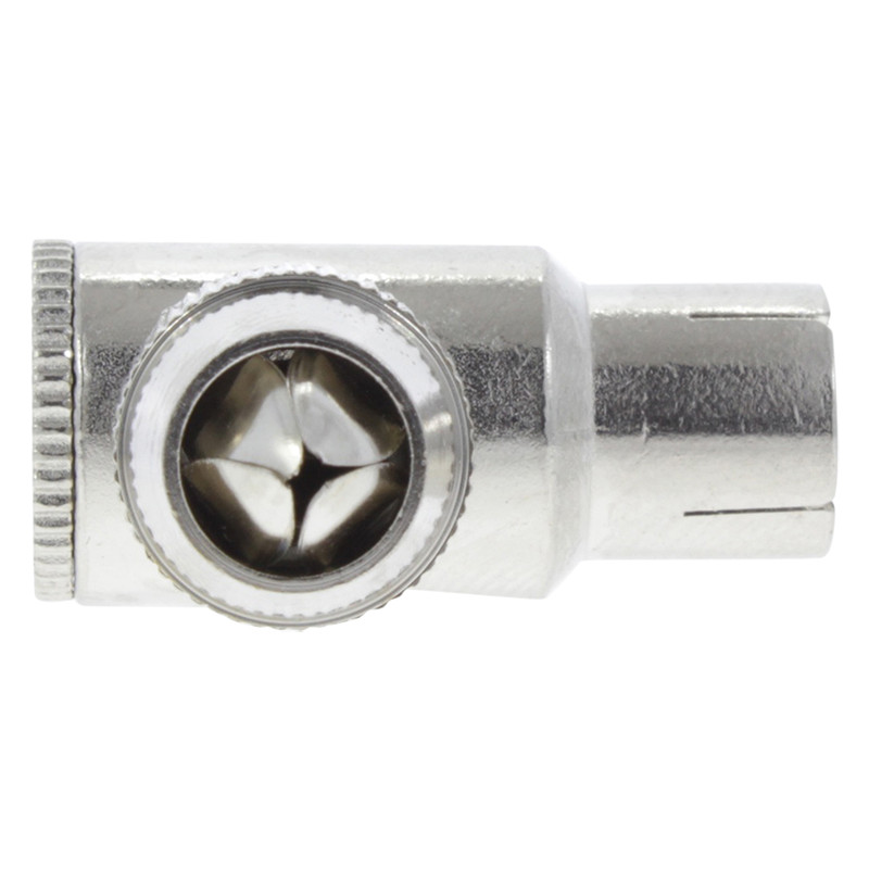 Q-link / Coax stekker haaks