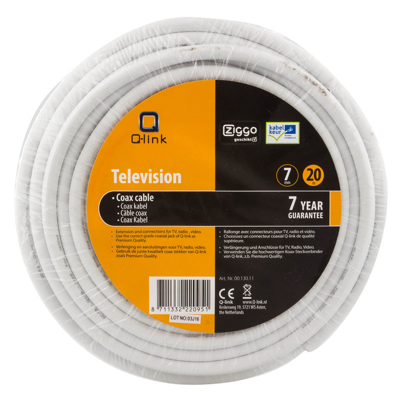 Q-link / Coaxkabel KabelKeur