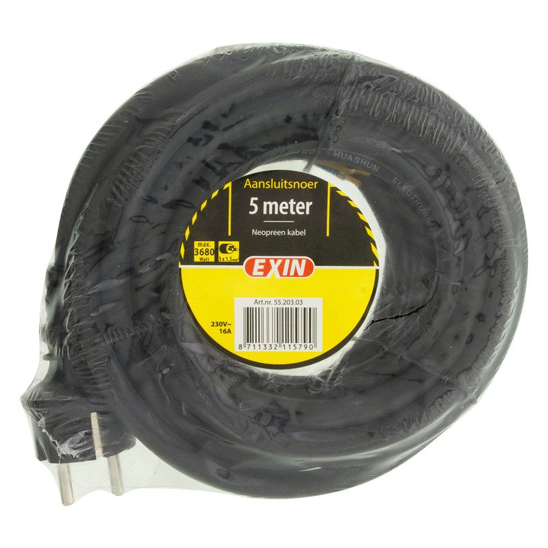 Q-link / Aansluitsnoer Neopreen