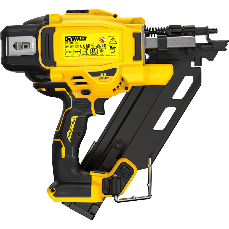 DeWALT / DeWALT DCN930N-XJ 33 18V XR Basic accu constructie tacker enkelshot + bumpfire (body)