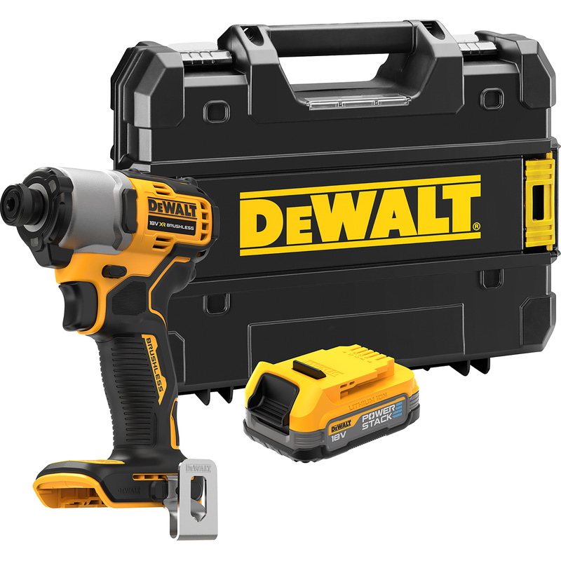 DeWALT / DeWALT DCF840E1T-XJ accu slagschroevendraaier met PowerStack accu