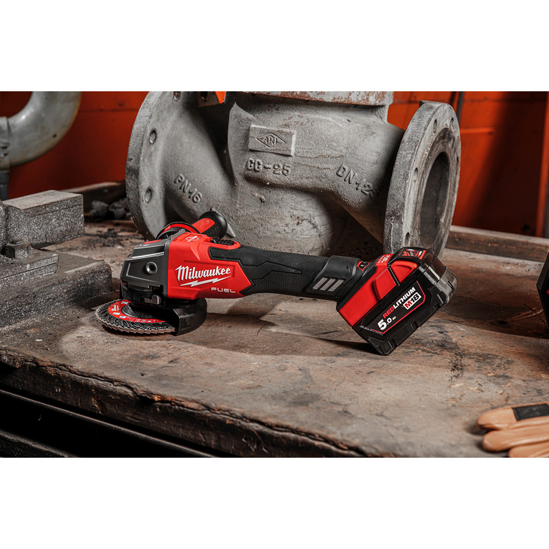 Milwaukee / Milwaukee M18 FUEL FSAGV125XB-0X accu haakse slijper (body)