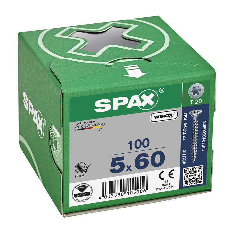 Spax / Spax universele schroeven platkop voldraad