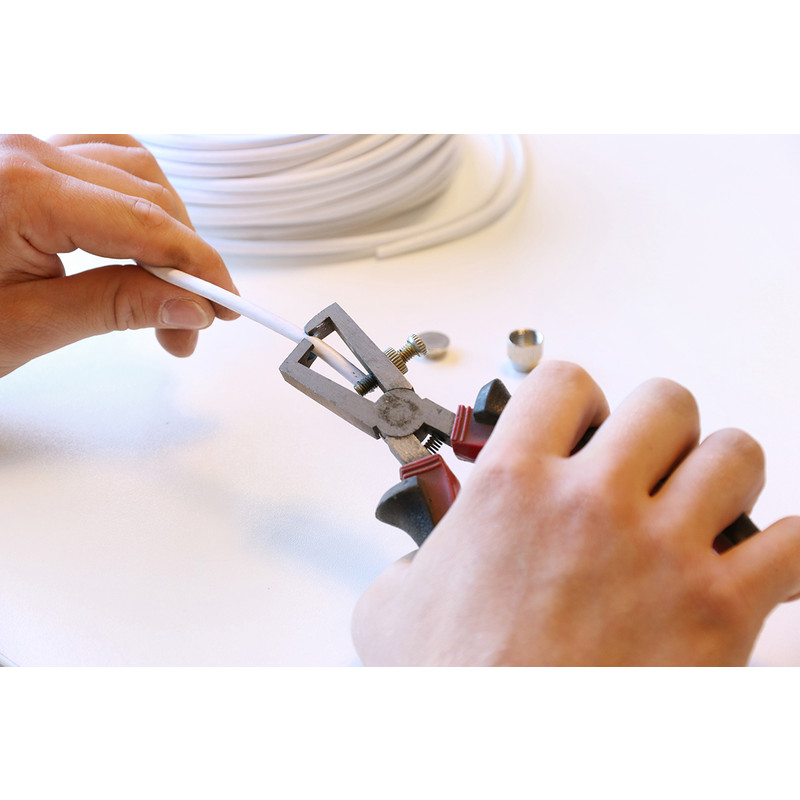 Q-link / Coax stekker haaks