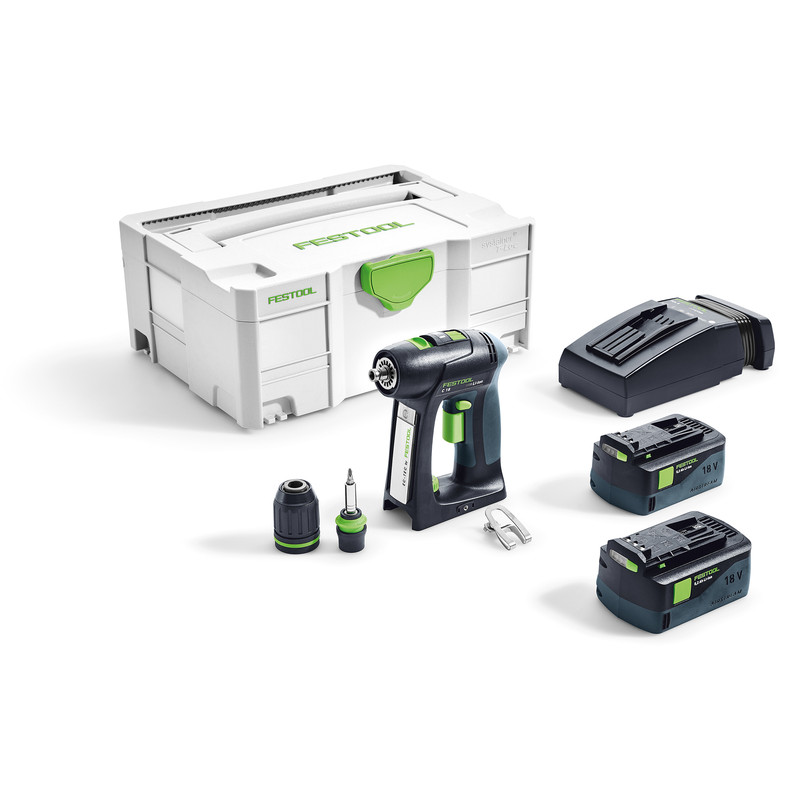 Festool / Festool C 18 HPC 4,0 I-Plus accu schroefboormachine