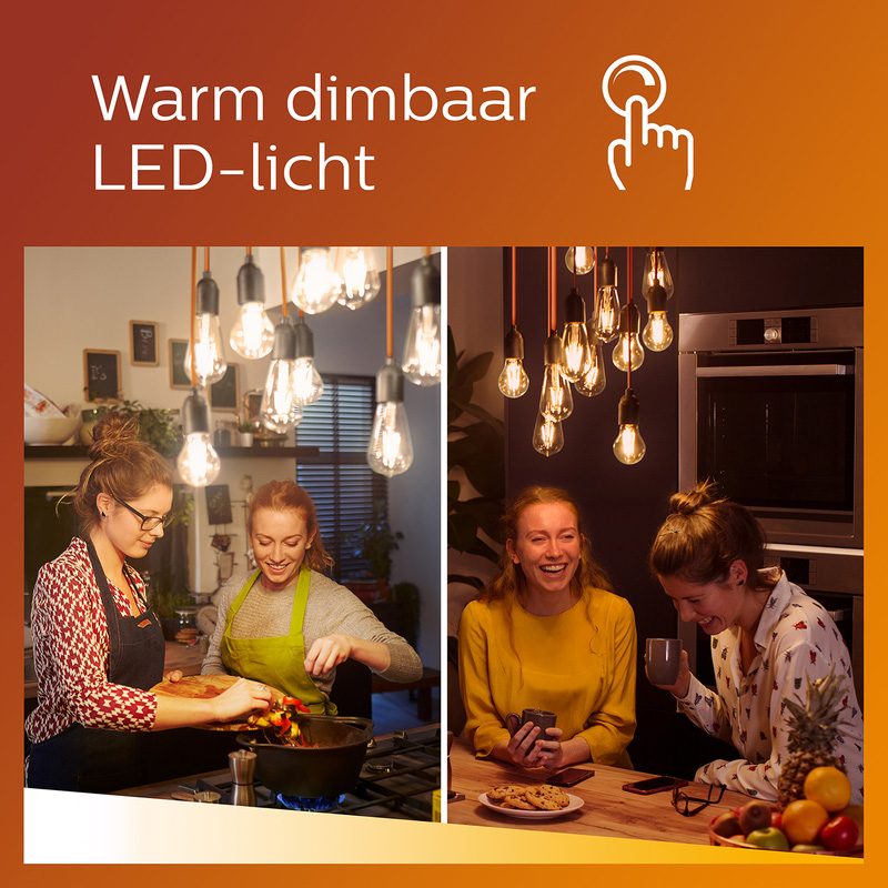 Philips / Philips LED lamp transparant E27