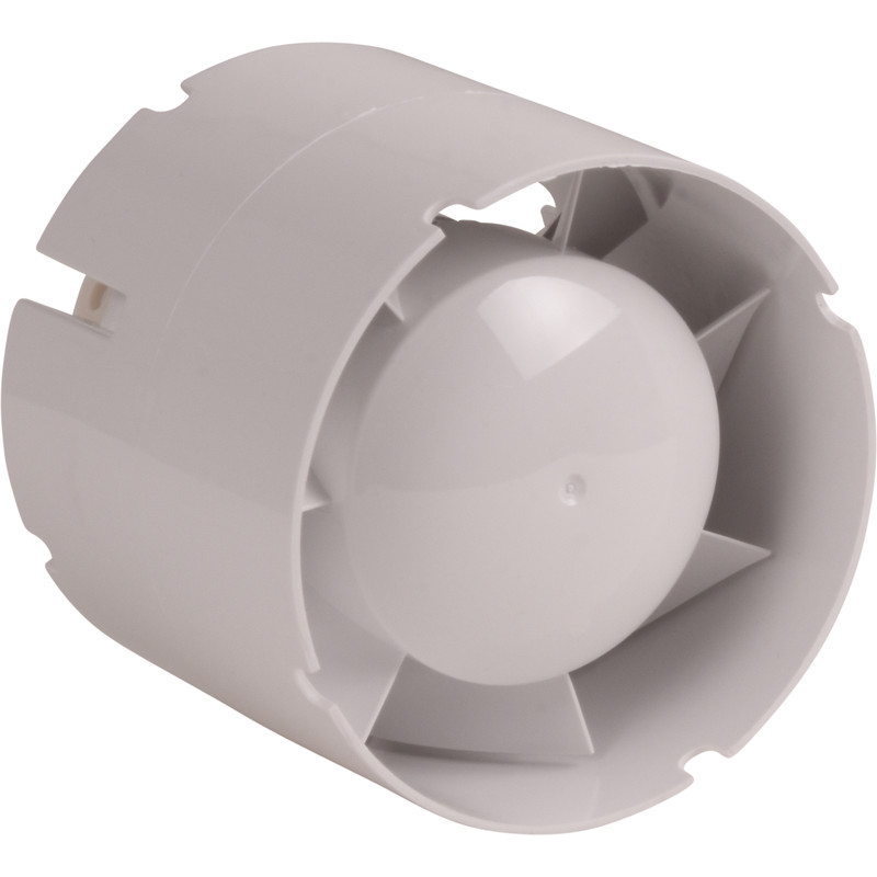 100mm In-Line badkamer ventilator set