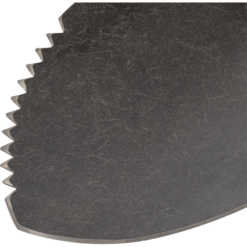 Roughneck / Roughneck schop lange steel met scherp getande rand
