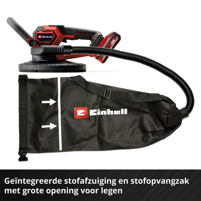 Einhell / Einhell TP-DWS 18/225 Li BL Solo accu wand-/plafondschuurmachine (body)