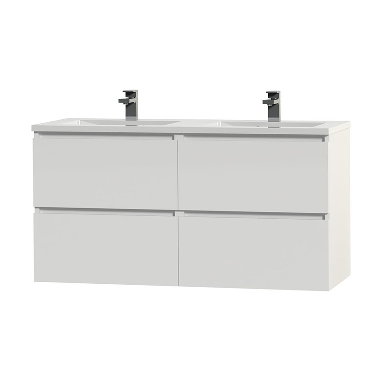 Tiger / Tiger Loft meubelset 120cm met 4 lades inclusief Quadro wastafel