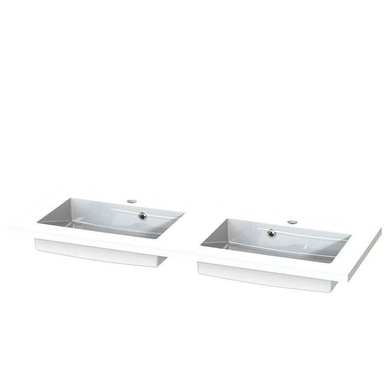Tiger / Tiger Loft meubelset 120cm met 4 lades inclusief Quadro wastafel