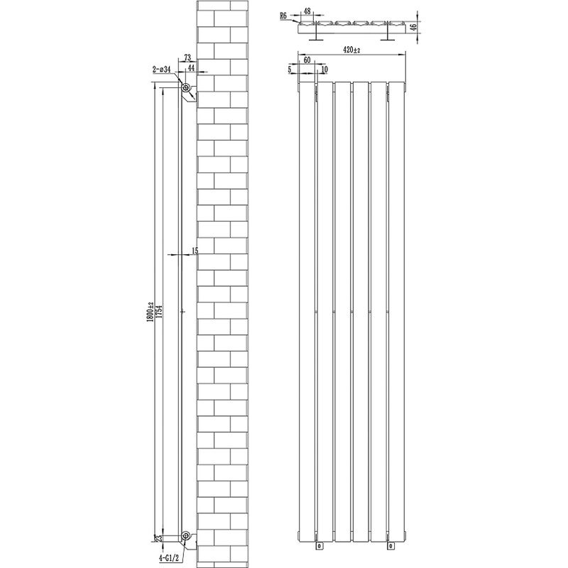 MonsterShop / Design radiator vlak paneel