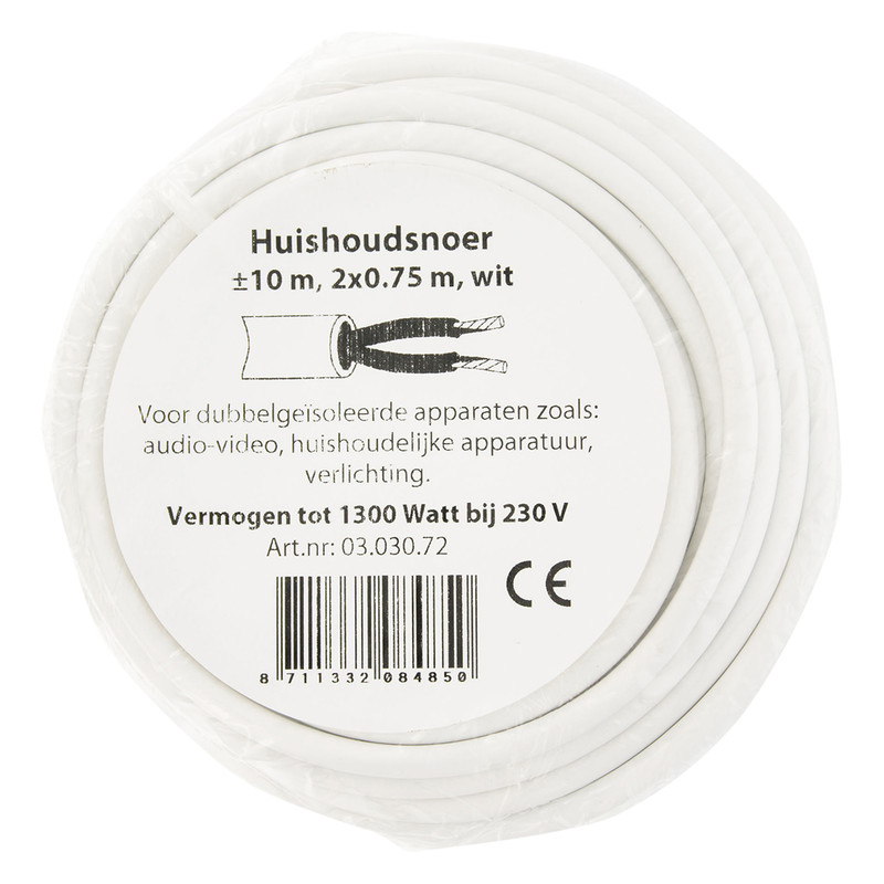 Huishoudsnoer rond H03VV-F