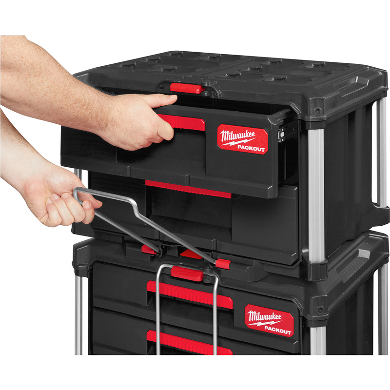 Milwaukee / Milwaukee PACKOUT™ gereedschapskoffer met twee lades