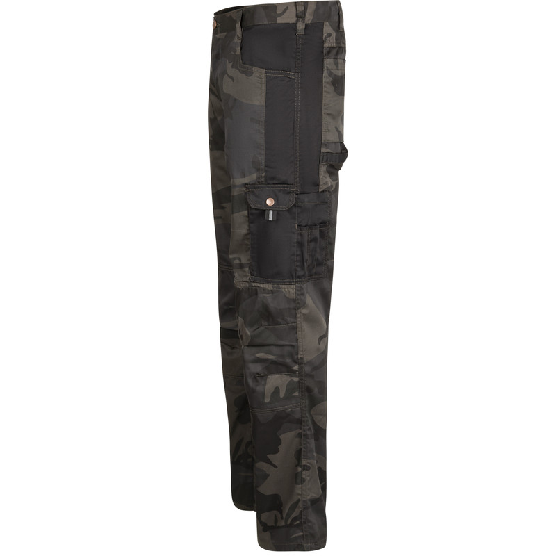 Cerva / Cerva werkbroek camouflage met kniezakken