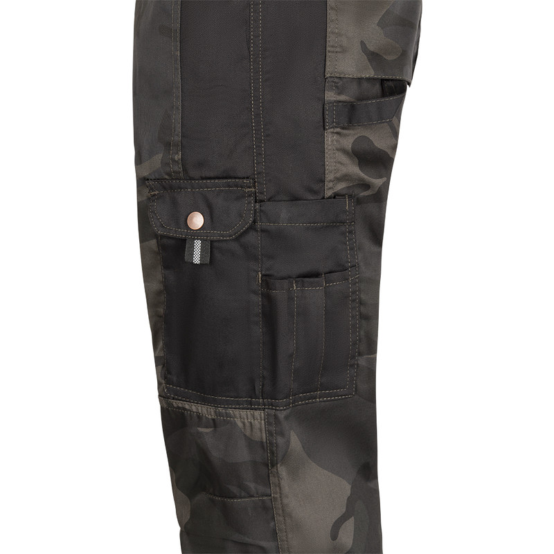 Cerva / Cerva werkbroek camouflage met kniezakken