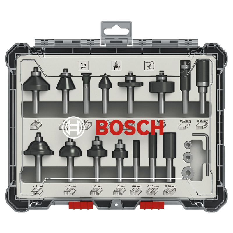 Bosch / Bosch frezenset gemengd