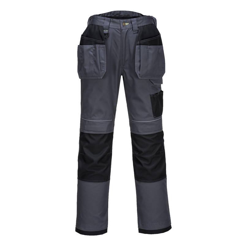 Portwest / Portwest Urban werkbroek met holsterzakken en kniezakken + gratis kniestukken