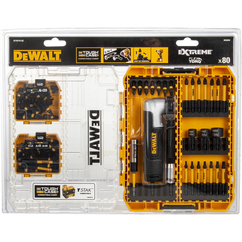 DeWALT / DeWALT schroefbitset Extreme Flextorq Tough Case DT70775-QZ