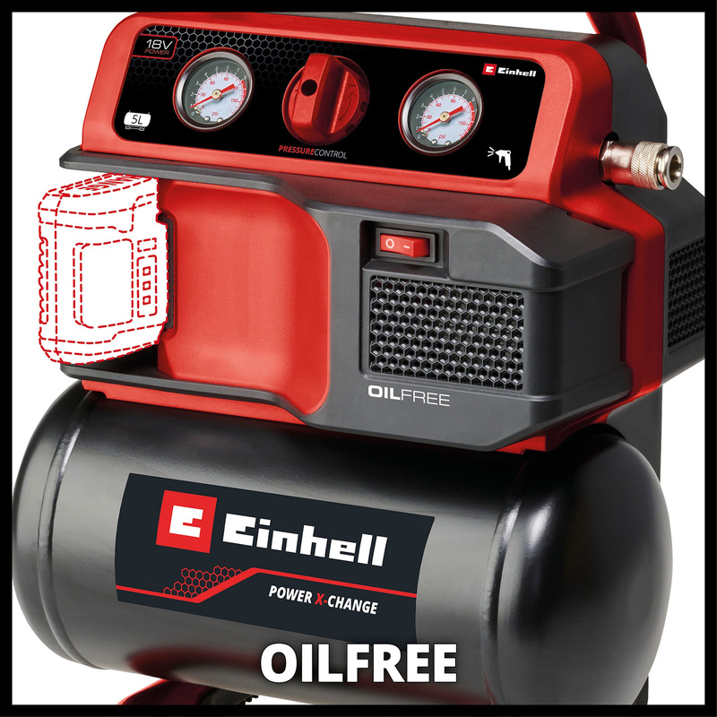 Einhell / Einhell TE-AC 18/75 Li OF Solo accu compressor (body)