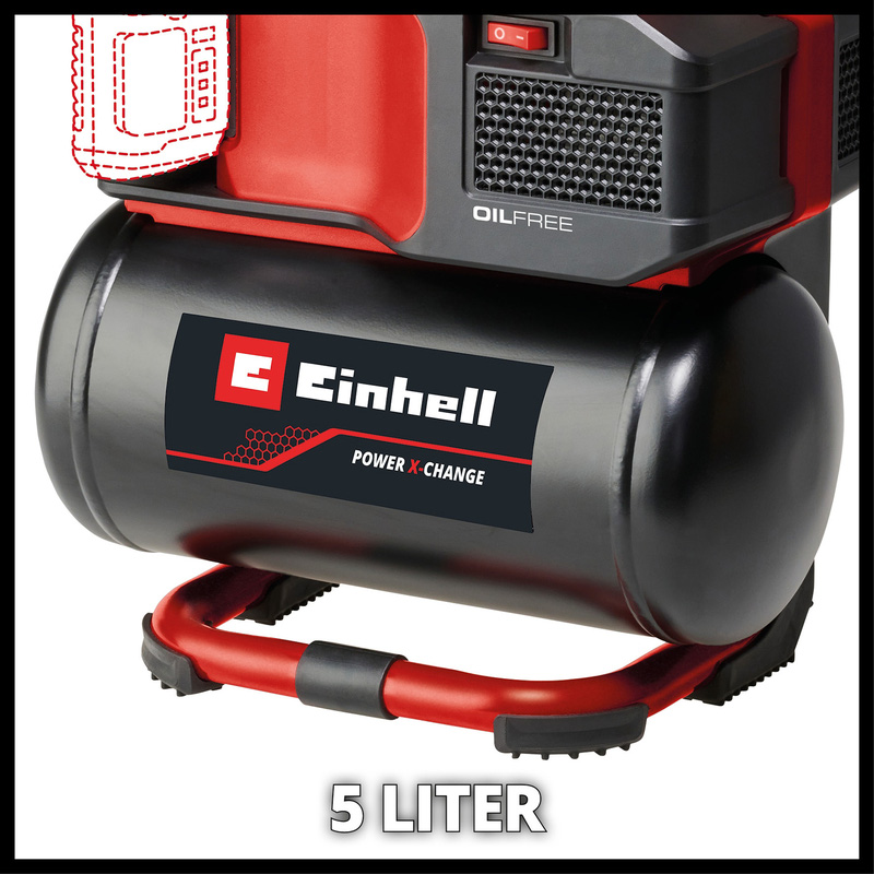 Einhell / Einhell TE-AC 18/75 Li OF Solo accu compressor (body)