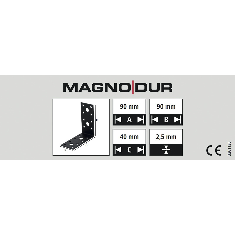 Magnodur / Magnodur hoekanker