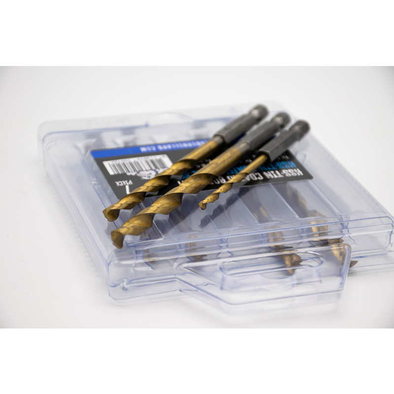 Labor / Labor HSS spiraalboren Tin Coated Cassette
