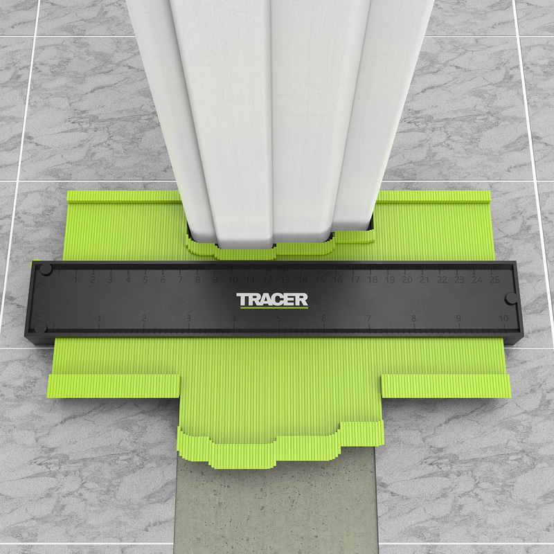 Tracer / Tracer ACG2 Profielmal incl ADP2 Diepgatmarkeerpotlood 2-delig