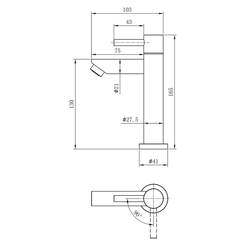 Dynamic Way / Dynamic Way RVS fonteinkraan