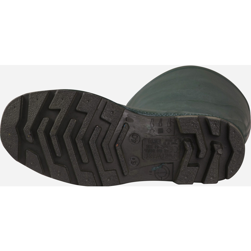 Portwest / Portwest Waterdichte groene PVC kuitlaarzen SRC
