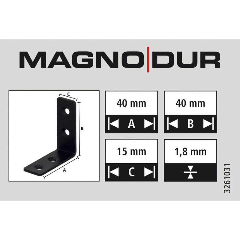 Magnodur / Magnodur stoelhoek