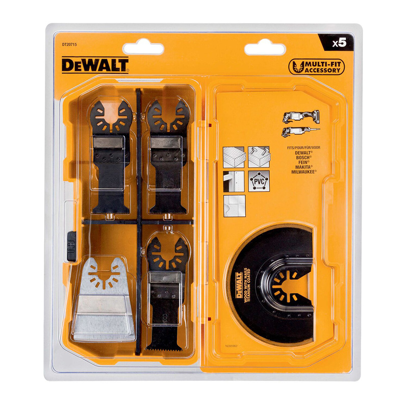 DeWALT / DeWALT DT20715-QZ multi-tool zaagbladenset
