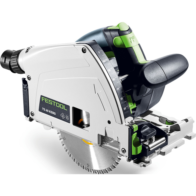 Festool / Festool TS 60 KEBQ-Plus-FS invalzaagmachine+ geleiderail 1400mm